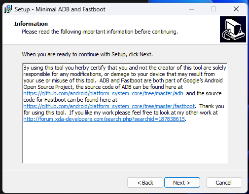 Minimal ADB and Fastboot for Windows 10