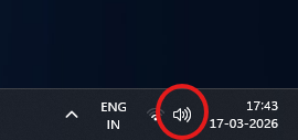 Windows will automatically detect and reinstall the audio driver